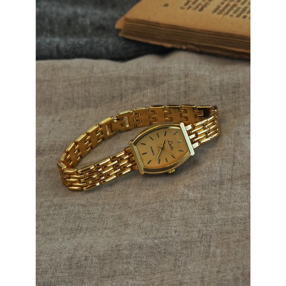 Gold French Vintage Style Unique Dainty Women’s Wrist Watch Trendy Cute Gift main image 4